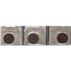 Image 1 : TOKENS OF UPPER CANADA - Group of three ICCS-graded sloops.