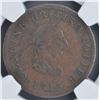 Image 1 : Nova Scotia ½ penny token, 1815