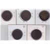 Image 2 : Lower Canada Bouquet Sous Breton Tokens Lot of 5