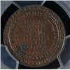Image 2 : Wellington Lower Canada ½ Penny Token (c.1813)