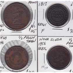 Breton Tokens Lot of 4