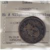 Image 1 : Fur Trade Tokens - North West Company, Montreal, 1820.  Br 925. Brass.