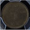 Image 8 : Fur Trade Tokens - Complete Set of Hudson Bay Tokens