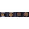 Image 2 : Fur Trade Tokens - Complete set of Hudson Bay Tokens - ICCS Graded Lot of 4