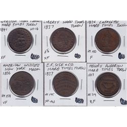 World Tokens Lot of 6