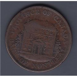 Br 527. Bank of Montreal ½ penny, 1842.