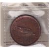 Image 1 : Br 528. Quebec Bank penny, 1852.