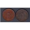 Image 1 : Br 528. Quebec Bank penny, 1852.