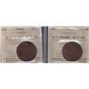 Image 1 : Br 981. Pair of The Illustrious Wellington Halfpennies, 1816.