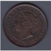 Image 2 : Obverse brockage of a Province of Canada cent (1858, 59).