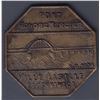 Image 2 : Transportation Token. Caughanawaga Indian Free Pass for a Member of the Band.