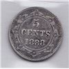 Image 2 : 1888 Newfoundland Five Cents
