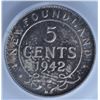 Image 2 : 1942C Newfoundland Five Cents