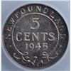 Image 2 : 1945C Newfoundland Five Cents