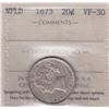 Image 1 : 1873 Newfoundland Twenty Cents