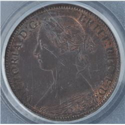 1861 New Brunswick Half Cent