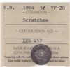 Image 1 : 1864 New Brunswick Five Cents