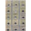 Image 1 : Lot of 15 ICCS Graded Ten Cents