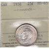 Image 1 : 1938 Twenty Five Cents