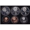 Image 2 : Russia - 1990 Proof Gold, Palladium, Silver, Platinum Set