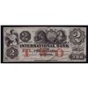 Image 1 : International Bank of Canada $2, 1858