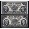 Image 1 : Bank of Montreal $5, 1935 - Lot of 2