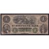 Image 1 : St. Stephens Bank $1, 1873