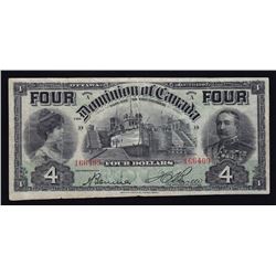 Dominion of Canada $4, 1902