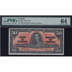 Bank of Canada $50, 1937