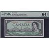 Image 1 : Bank of Canada $1, 1954 Devil's Face