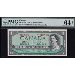 Bank of Canada $1, 1954