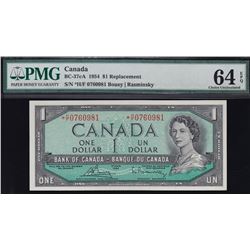 Bank of Canada $1, 1954