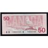 Image 2 : ERROR NOTE - Bank of Canada $50, 1988