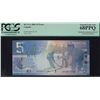 Image 1 : ERROR NOTE - Bank of Canada $5, 2006 Double Denomination Error