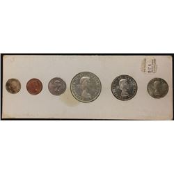 Canadian Coin Set, 1963