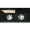 Image 1 : 2x 1988 Calgary Sterling Silver Olympic Coins