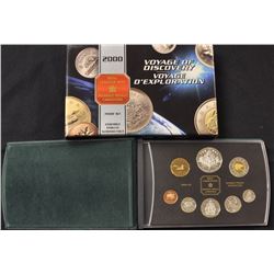 2000 Proof Coin Set with Sterling Silver .925 Silver Coins