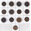 Image 2 : Lot of 13 British Pennies