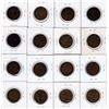 Image 2 : Lot of 16 British Half Pennies