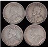 Image 1 : Canada 925 Silver NFLD 50 Cent: 1911, 1917, 1918, 1919