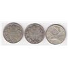 Image 2 : Lot of Three Canadian Twenty Five Cents