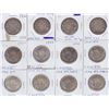Image 1 : Lot of 12 Canadian Half Dollars - Includes: 1905