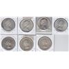 Image 2 : Lot of 7 Canadian Silver Dollars