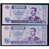 Image 2 : Lot of Two Central Bank of Iraq 250 Dinars - Printing Error