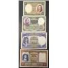 Image 2 : 1931 Spain Set of Four Banknotes