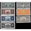 Image 2 : Bank of Canada $1 - $100 Set, 1937 - Featuring King George