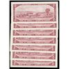 Image 2 : Bank of Canada $2, 1954 - Lot of 7 Consecutive Replacement Notes