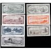 Image 2 : Bank of Canada Matched Signature $1 - $100, 1954 - Set of Banknotes