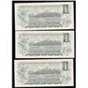Image 2 : Bank of Canada $1, 1973 - Lot of Three Consecutive Notes