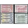 Image 1 : Bank of Canada $1 & $2, 1973 - Consecutive Notes
